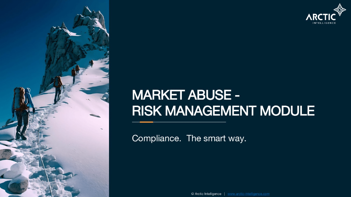 market abuse risk management module